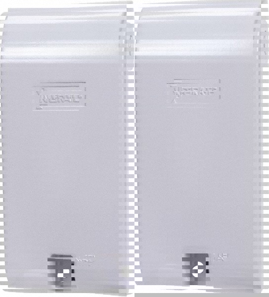 Weather Proof Receptacle Electrical Box Cover: Aluminum